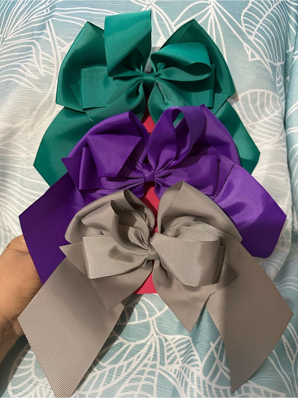 Pack of 3 big girls head bows